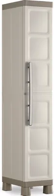 Produktbild von KIS Kunststoffschrank "EXCELLENCE", schmal Sand