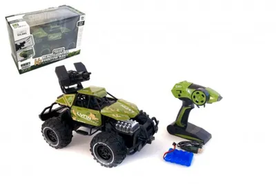 Produktbild von RC-Militärfahrzeug 35 cm auf Batterie 2,4 GHz