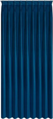 Zdjęcie produktu dla Eurofirany 478690, Przezroczysty, Granatowy (marynarski), Monochromatyczny, Poliester, Wiszący hak, 200 g/m²