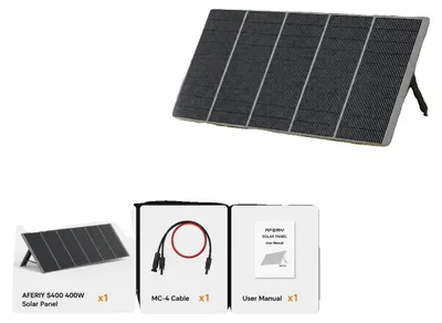 Produktbild von Solarmodul, 23% Effizienz, faltbares Design, 400W