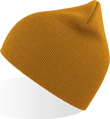 Immagine prodotto di Atlantis RECB | Recy Beanie 50% poliestere riciclato 50%.poliacrilico - Colore: Senape - Taglia: Unica
