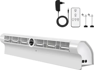 Produktbild von Izrielar 1x Heizverstärker Heizkörper Heizkörperverstärker LED Display mit Kabel Mit Fernbedienung Energiespar Heizung