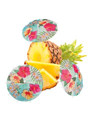 Produktbild von 6 Cocktailschirmchen Eisschirmchen