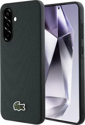 Image de Coque pour Samsung Galaxy A36 5G Petit Piqué Lacoste Designed for Samsung Vert Sinople Samsung