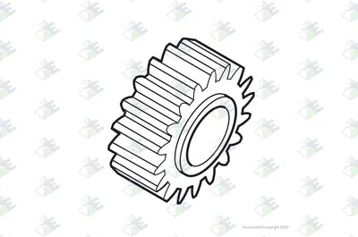 Produktbild von Euroricambi Sonnenrad Außenplanetengetriebe 56170118 2099g