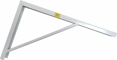 Productafbeelding van Fepre Blanco stalen hoeklijn, 30 x 50 cm