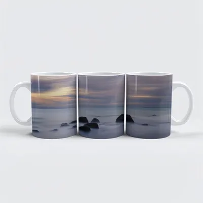 Produktbild von raxxa Premium-Tasse "Abendlicht an der Ostsee"