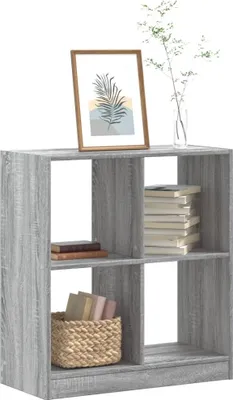 Obrázek produktu pro Maison Exclusive - Knihovna šedá Sonoma 68,5x32x75 cm dřevěný materiál
