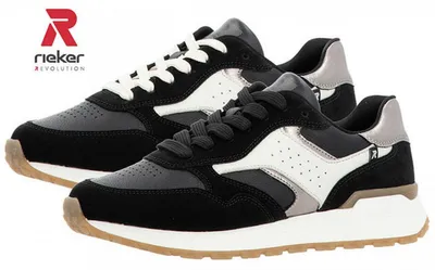 Produktbild von Rieker Evolution Sneaker schwarz in Gr. 38