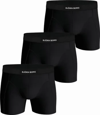 Image de Björn Borg 3-Pack Boxers Noir - Grand M