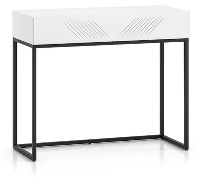 Produktbild von Konsole Aura mit 1 Schublade, Weiß, 92cm