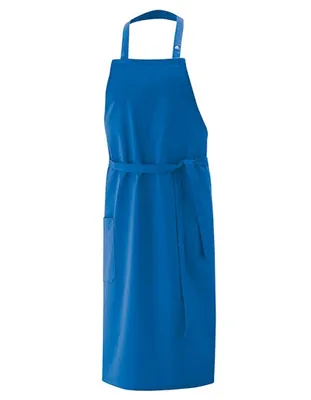 Immagine prodotto di Exner 10620 | Grembiule pettorina 80 x 100 cm - Lavabile fino a 60 °C - Colore: blu reale - Dimensioni: 80 x 100 cm