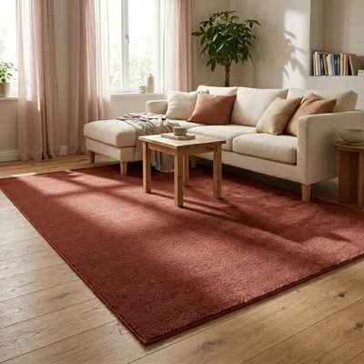 Image de Volero - Tapis à poils courts – Essenza Terracotta - 230x330cm