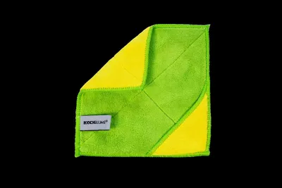 Produktbild von Kochblume Microfasertuch - 18x18 cm limette-gelb