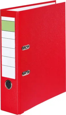 Produktbild von Ordner 10077907 DIN A4 80mm PP rot