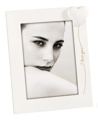 Zdjęcie produktu dla A1589 I LOVE YOU 1 rama drewno 13x18 biały