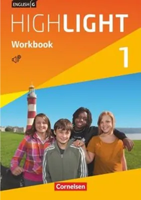 Produktbild von English G Highlight 01: 5. Schuljahr. Workbook mit Audios online. Hauptschule