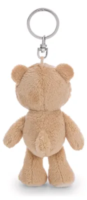Produktbild von Schlüsselanhänger Bär Finni 10cm karamell Plüsch Schlüsselhalter 62940