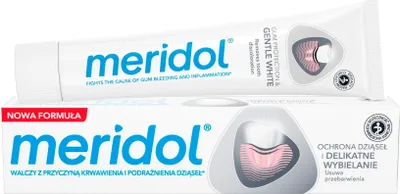 Image de Meridol | Dentifrice - Dentifrice Gentle White - 75 Ml - Protection des gencives - Blanchiment en douceur - Formule antibactérienne