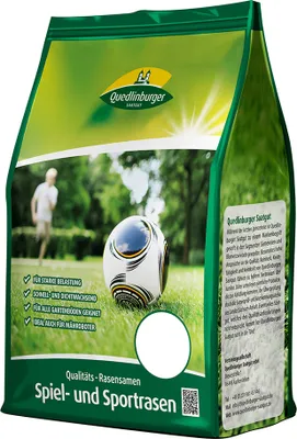 Produktbild von Spiel- & Sportrasen 0,5 kg | Sportrasen von Quedlinburger