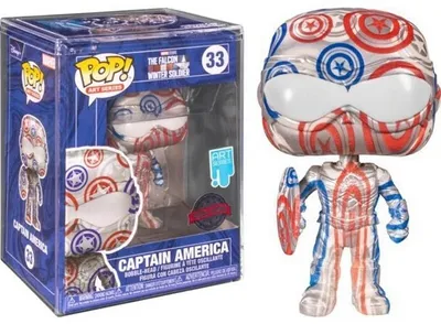 Zdjęcie produktu dla Funko POP! Art Series Marvel Captain America etui