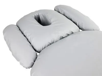 Produktbild von Habys Ölresistenter PolyurethanBezug für Massageliege Agila 4, Massagetisch, Spannbezug, Schutzüberzug, Abwischbar, Wasserdicht, Feuerfest, Grau