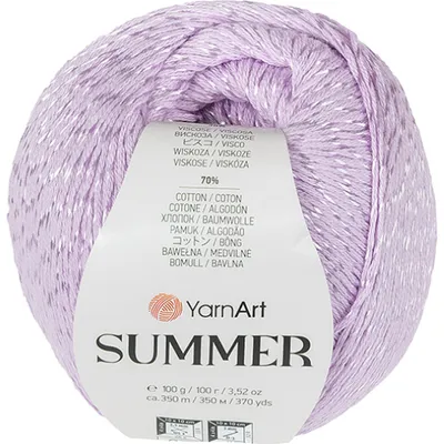 Produktbild von Garn SUMMER – 100 g, 350 m – Violett
