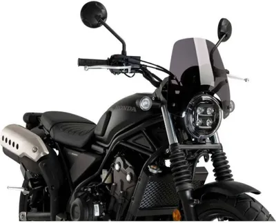 Obrázek produktu pro Tmavě kouřová sportovní obrazovka PUIG schválená ABE pro Honda cl