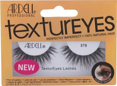 Produktbild von Ardell TexturEyes 579, Streifenwimpern, Schwarz, Frauen, 2 Stück(e)