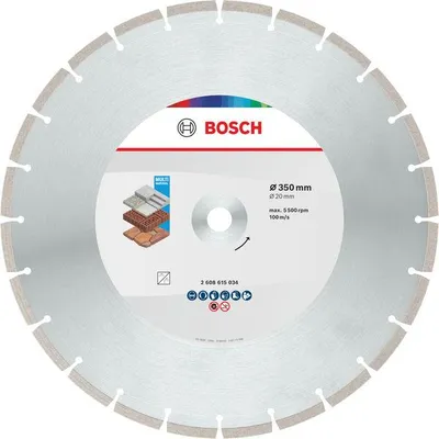 Produktbild von Multi Material Diamond Trennscheibe, 350 x 20 x 10 mm