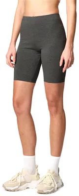 Produktbild von Merry Style Damen Kurze Leggings aus Baumwolle MS10-200 (Dunkelmelange, S)