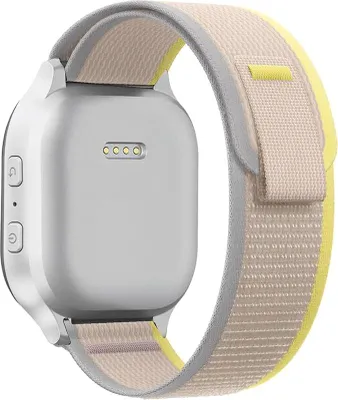 Immagine prodotto di Bracciale Per Apple Watch, Modelli 1/2/3/4/5/6/7/8/9/10/Se, Misure 42/44/45, Colore: Beige (Nylon)