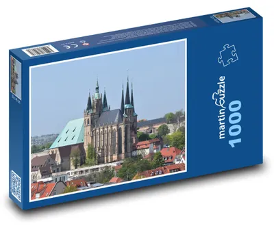 Zdjęcie produktu dla martinpuzzle - Puzzle 1000 elementów - Erfurt - Niemcy
