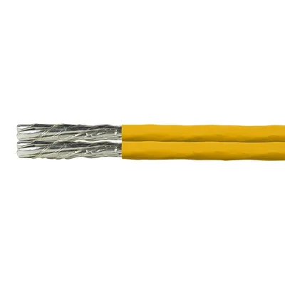Zdjęcie produktu dla LogiLink CPV0073, 100 m, Cat7a, S/FTP (S-STP), Żółty