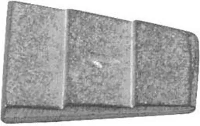 Immagine prodotto di cuneo n. 2, 30007, 21x25 mm (20 pz)