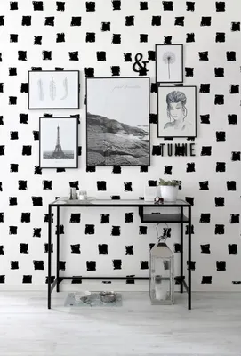 Produktbild von Coloray Fototapete 312x219 cm Latextapete Magicstick - Grafikquadrate minimalistisch