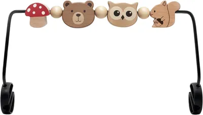 Produktbild von Holz Spielbogen, drehbar, Tierserie, für Wippen, sensorisches Spielzeug