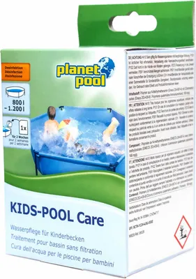 Produktbild von Planet Pool Kids-Pool Care 5x50 ml - Wasserpflege für Kinderpools