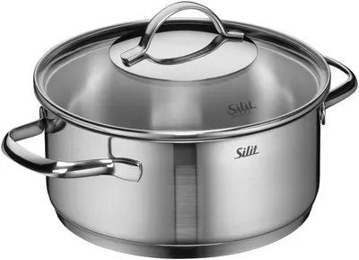 Immagine prodotto di Silit Achat Bratentopf mit Deckel, 20 cm 7115005753 4004633234234