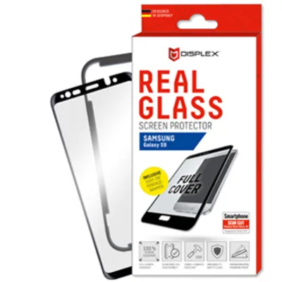 Obrázok produktu pre Displex Real Glass 3D, Samsung, Galaxy S8+, Prachuodoln, ierna, Priehadn