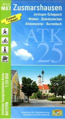 Produktbild von Zusmarshausen 1:25 000