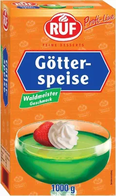 Immagine prodotto di RUF Jelly gusto woodruff rinfrescante e dolce 1000g