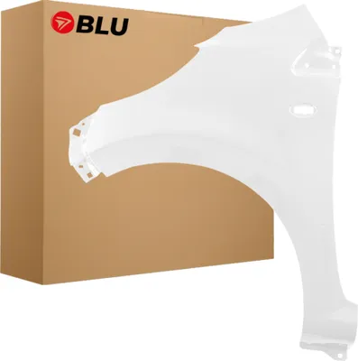 Image de BLU Aile Compatible avec Peugeot 107 KWD Gauche Weiss Lipizan | 2005-2014 | Avant | Peint| Prêt à Monter | Acier