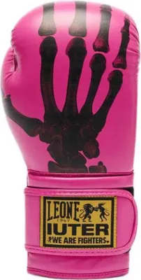 Produktbild von Leone1947 X Iuter Kunstleder-boxhandschuhe Rosa 16 oz Rosa 16 oz