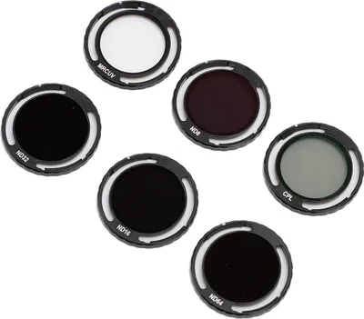Image de 6PCS Drone ND Filter Set Aluminium Alloy Optical Glass ND8 ND16 ND32 ND64 UV CPL Lens Filter for avata2