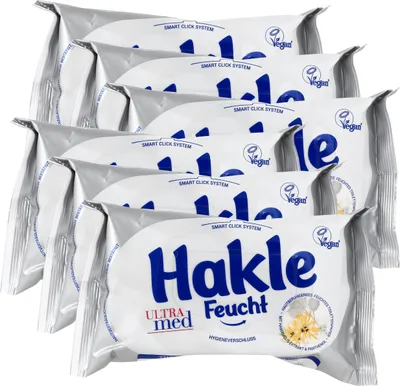 Produktbild von Hakle Feucht Ultra med 42 Blatt - Mit Hamamelis & Panthenol (6er Pack)