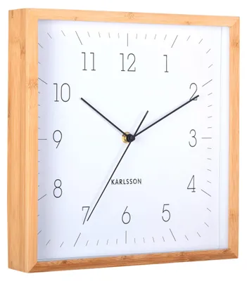 Produktbild von WANDUHR Neat Cuadrado - Weiß - 4,5/29,2/29,2 cm