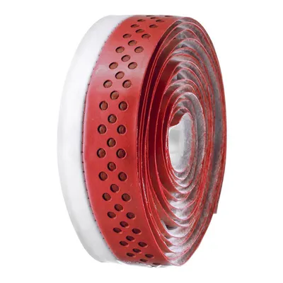 Obrázek produktu pro Velo Páska na řídítka jízdního kola Silniční mikrovlákno Vrtané 2-Tone Červená/Bílá