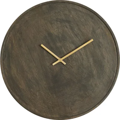 Produktbild von Light & Living - Uhr Veti - Dunkelbraun - Ø41cm