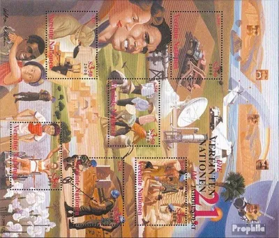 Produktbild von Briefmarken UNO - Wien 2000 Mi Block13 (kompl.Ausg.) postfrisch Umweltkonferenz